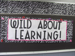 Wild about learning poster