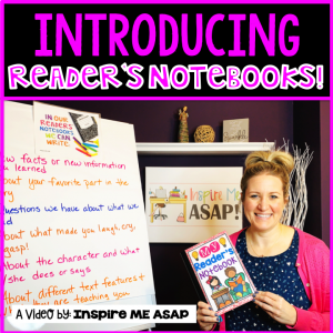 Reading Response and Reader's Notebooks - Inspire Me ASAP