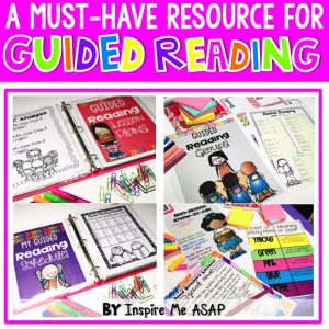 Organizing a guided reading binder