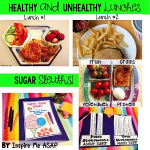 March is National Nutrition Month! This blog post shares 5 fun and engaging ways that you can celebrate this month with your primary aged students! by Inspire Me ASAP 