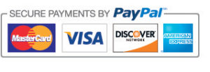 Pay securely with Paypal!