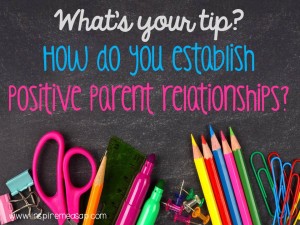 parent teacher relationships