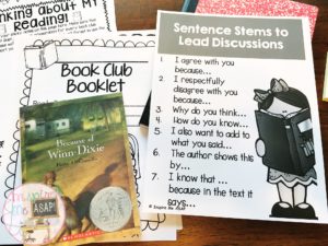Students use book clubs as a way to ask and answer questions to demonstrate understanding of a text, which address CCSS for ELA. This blog post gives tips for how establish student-led conversations in their book clubs.