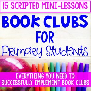 book clubs in the primary classroom