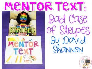 In this blog post, I write about what a mentor text is and how to use one for teaching effective mini-lessons during reading workshop. This article explains how to use exemplar texts to teach reading strategies and skills with your primary students.