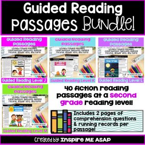 Second Grade Guided Reading Passages - Inspire Me ASAP