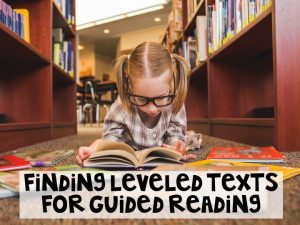 This blog post gives lots of ideas of where you can find multiple, leveled texts for your guided reading groups! By Inspire Me ASAP