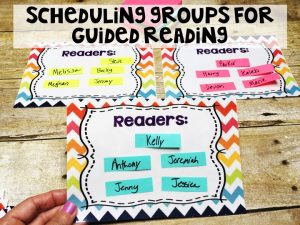 blog post about scheduling and creating groups for guided reading by inspire me asap