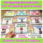 reading rotations bulletin board display