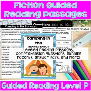 Level P guided reading passage