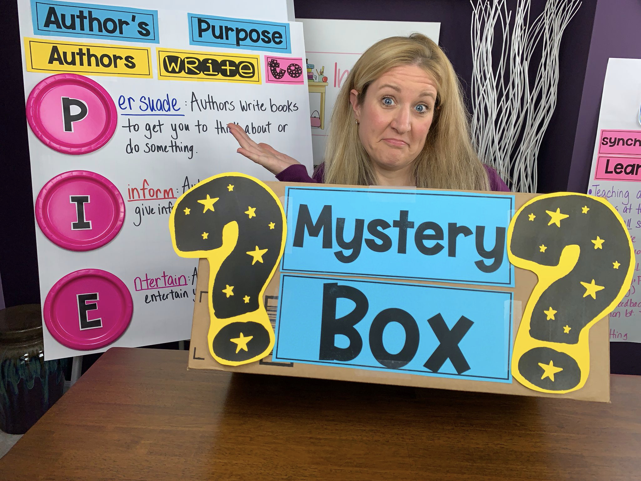 Classroom Freebies Too: Author's Purpose Posters