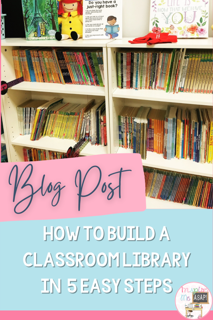 Classroom Library Organization in 5 Easy Steps - Inspire Me ASAP