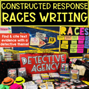 Constructed Response RACES Strategy | Writing Passages & Prompts | Text Evidence